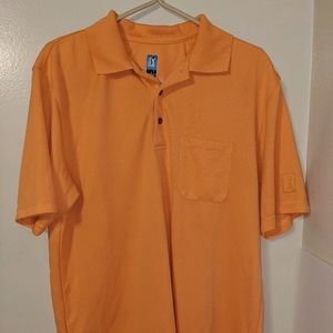 Lg PGA TOUR golf shirt with pocket, polyester